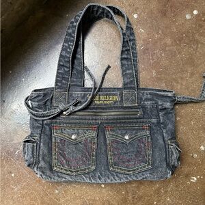 True Religion Denim Shoulder Bag